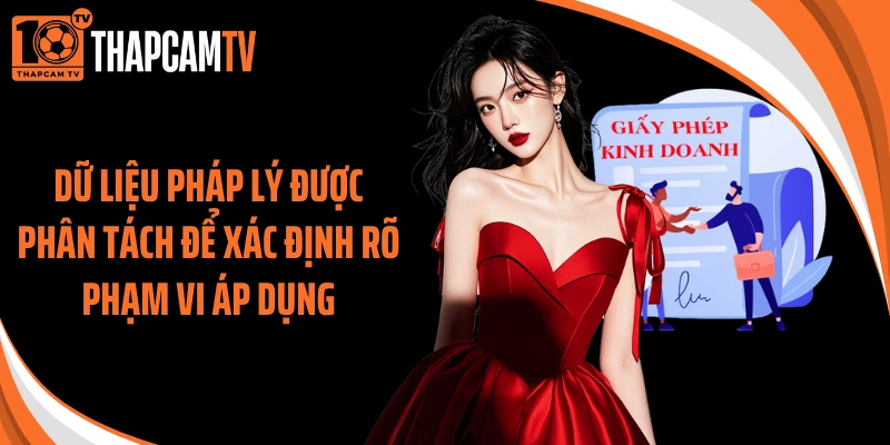 Dữ liệu pháp lý được phân tách để xác định rõ phạm vi áp dụng